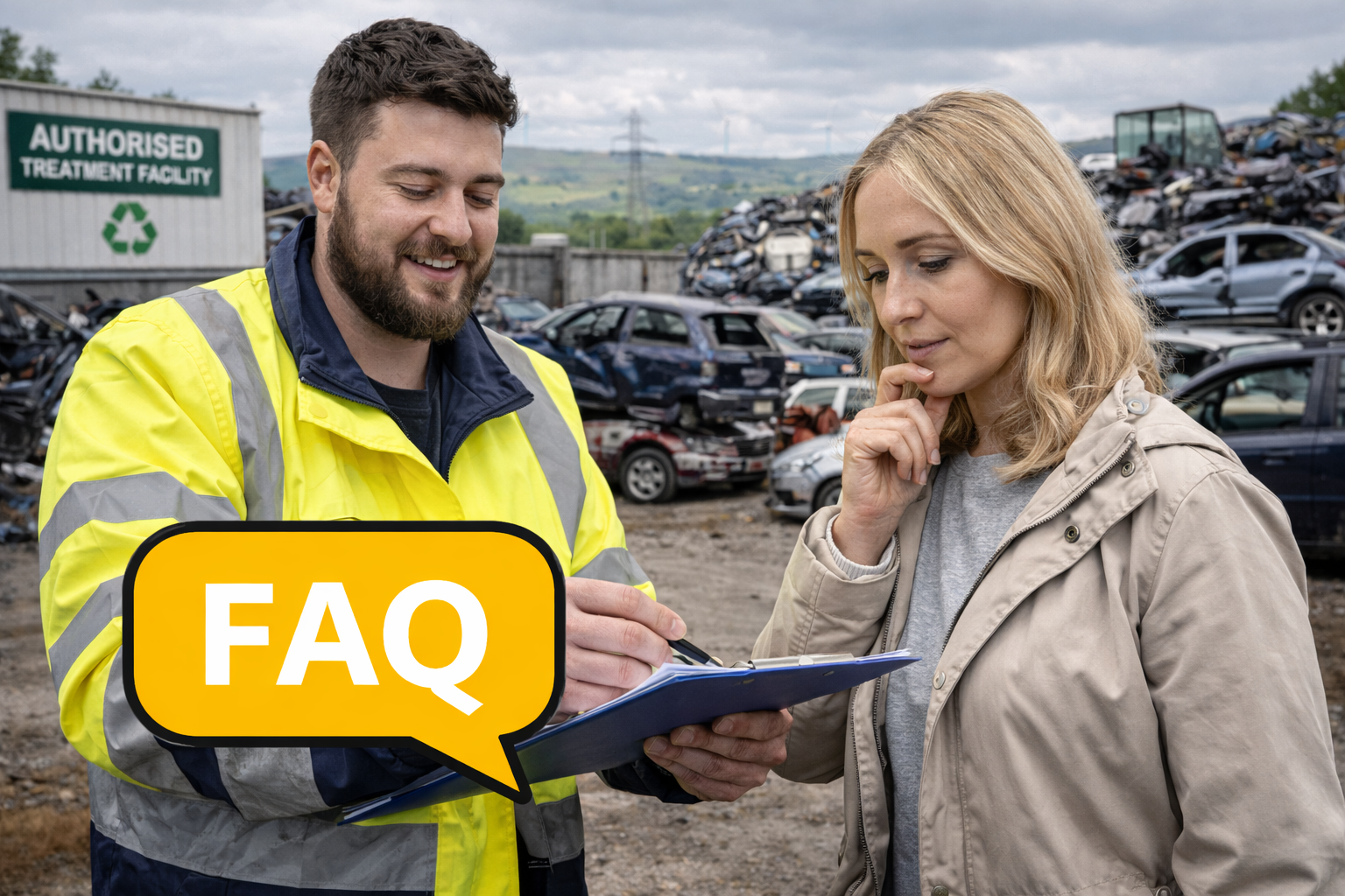 Scrap car FAQs and advice in Knutsford