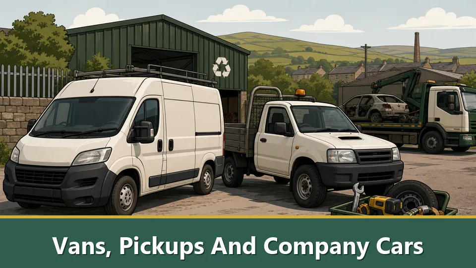 Vans, Pickups And Company Cars